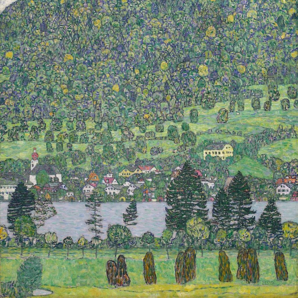 Waldabhang bei Unterach am Attersee (Forest Slope in Unterach on the Attersee)