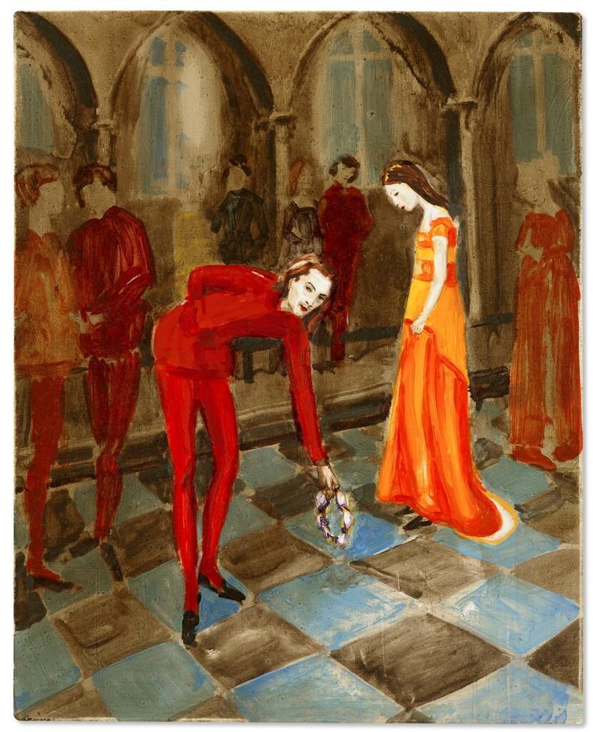 Elizabeth Peyton, The Origin of the Order of the Garter
