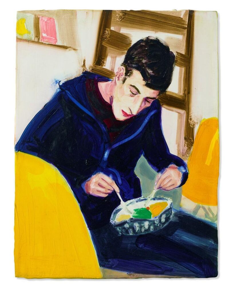 Elizabeth Peyton, Maurizio Eating