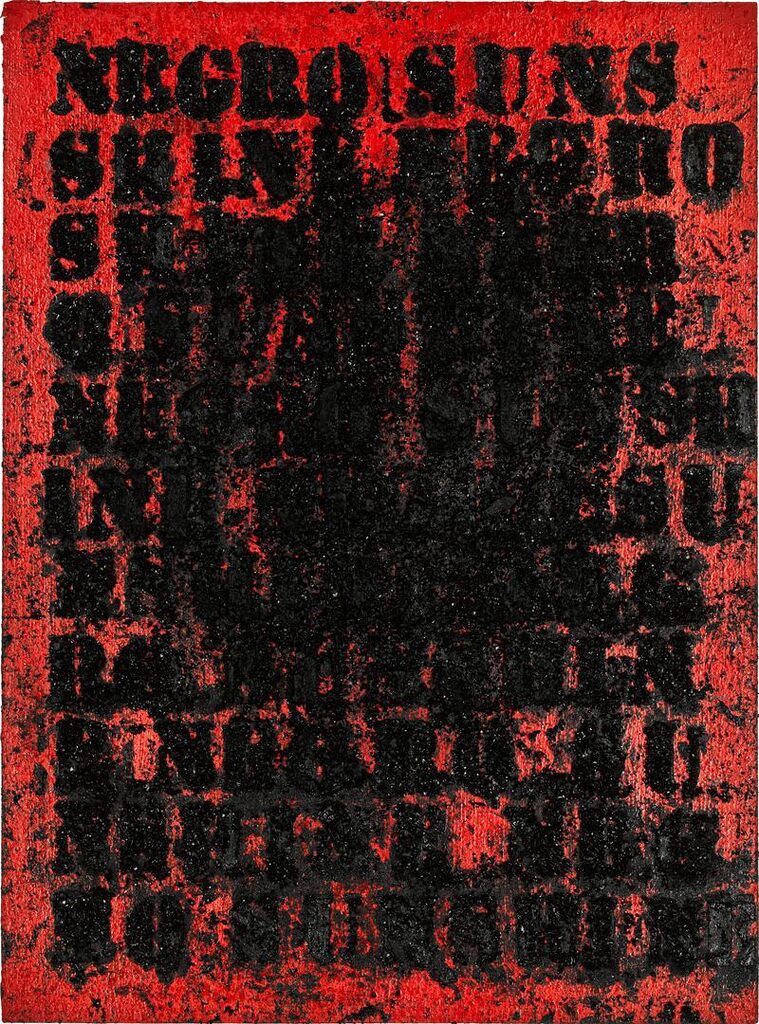 Study for Negro Sunshine (Red) #40