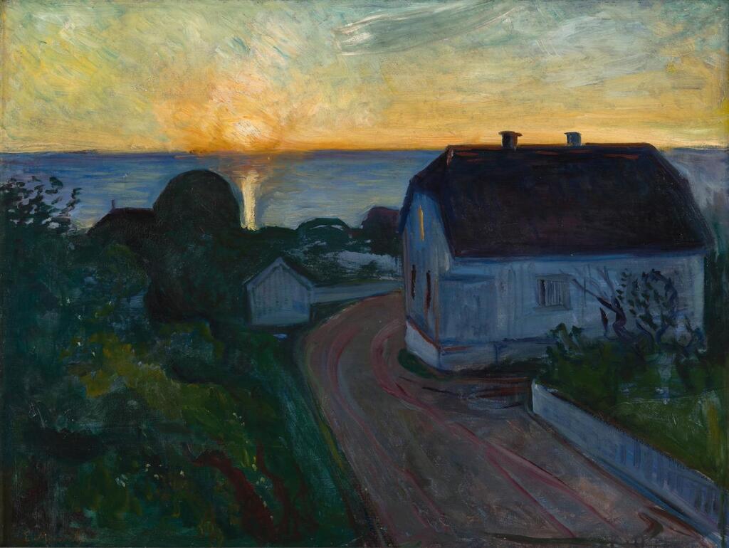 Soloppgang I Åsgårdstrand (Sunrise in Åsgårdstrand)