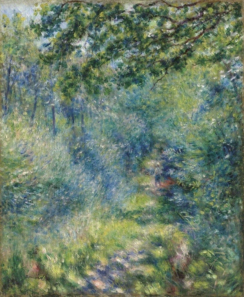 Sentier dans le bois