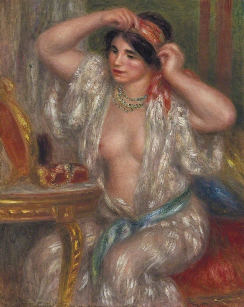 Gabrielle au miroir