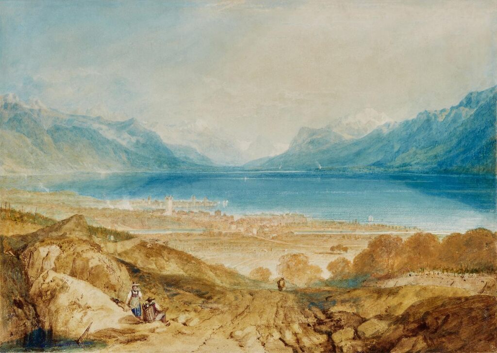 J. M. W. Turner, Lake of Geneva from Above Vevey
