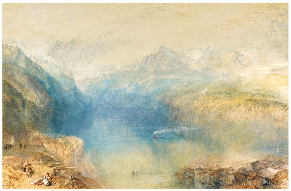 J. M. W. Turner, THE LAKE OF LUCERNE FROM BRUNNEN