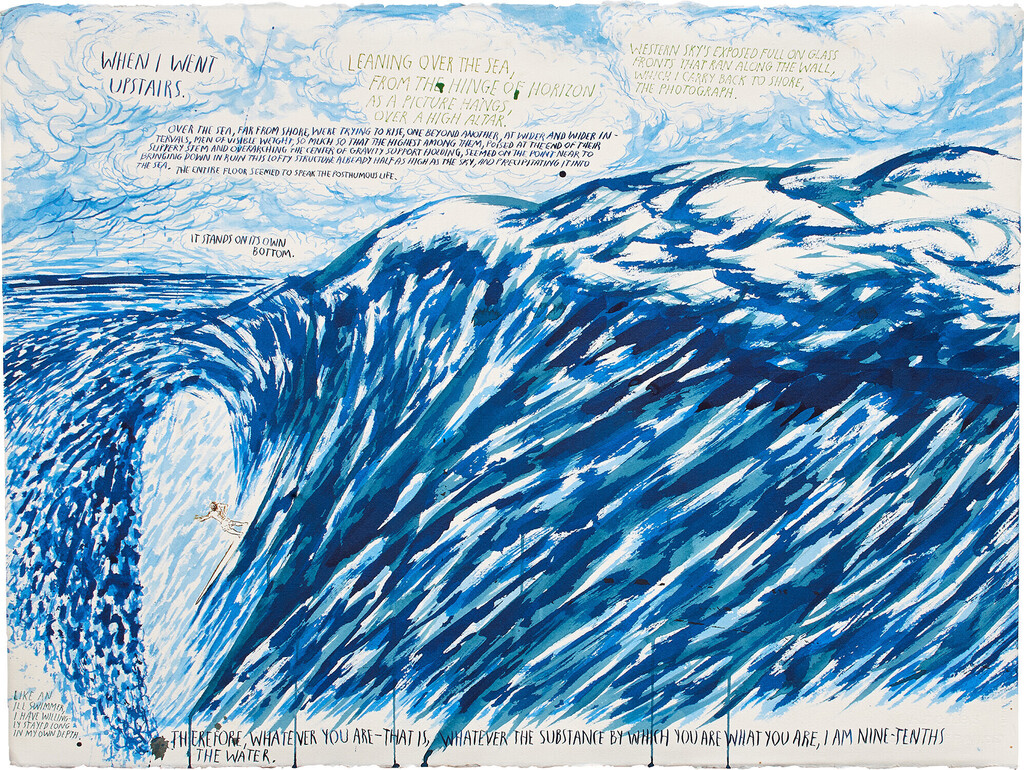 Raymond Pettibon, No Title (When I went)