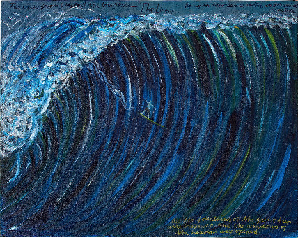 Untitled (The view from beyond the breakers)