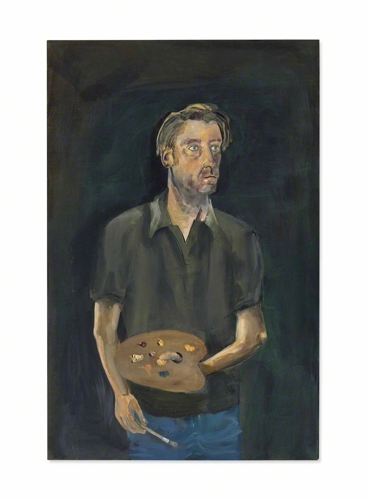 Selbstporträt mit Palette (Self-portrait with Palette)