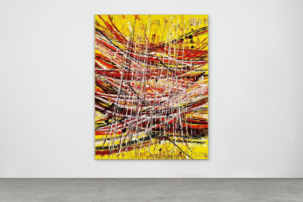 Mark Grotjahn, Untitled (Free Capri 49.85)