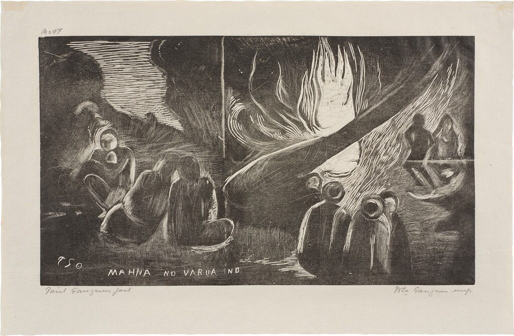 Mahna No Varua Ino, from Noa Noa (The Devil Speaks, from Fragrant Scent) (G. 34, M./K./J. 19)