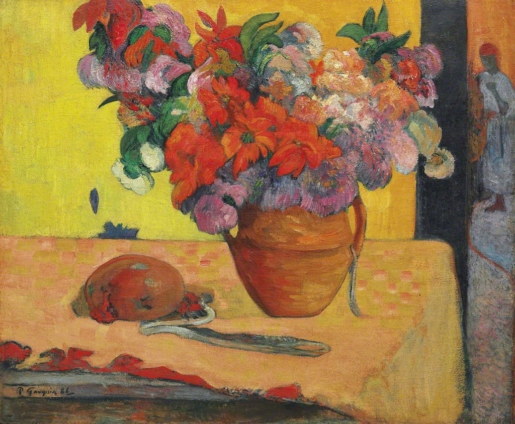 Fleurs dans un vase