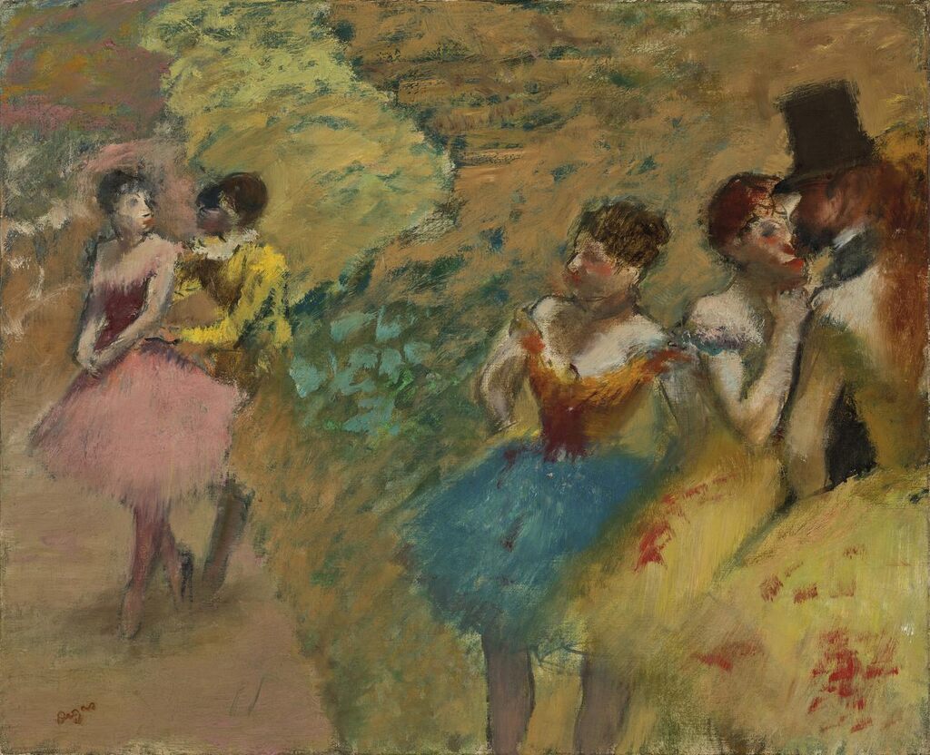 Edgar Degas, Danseuses (Les Coulisses de l'Opéra)
