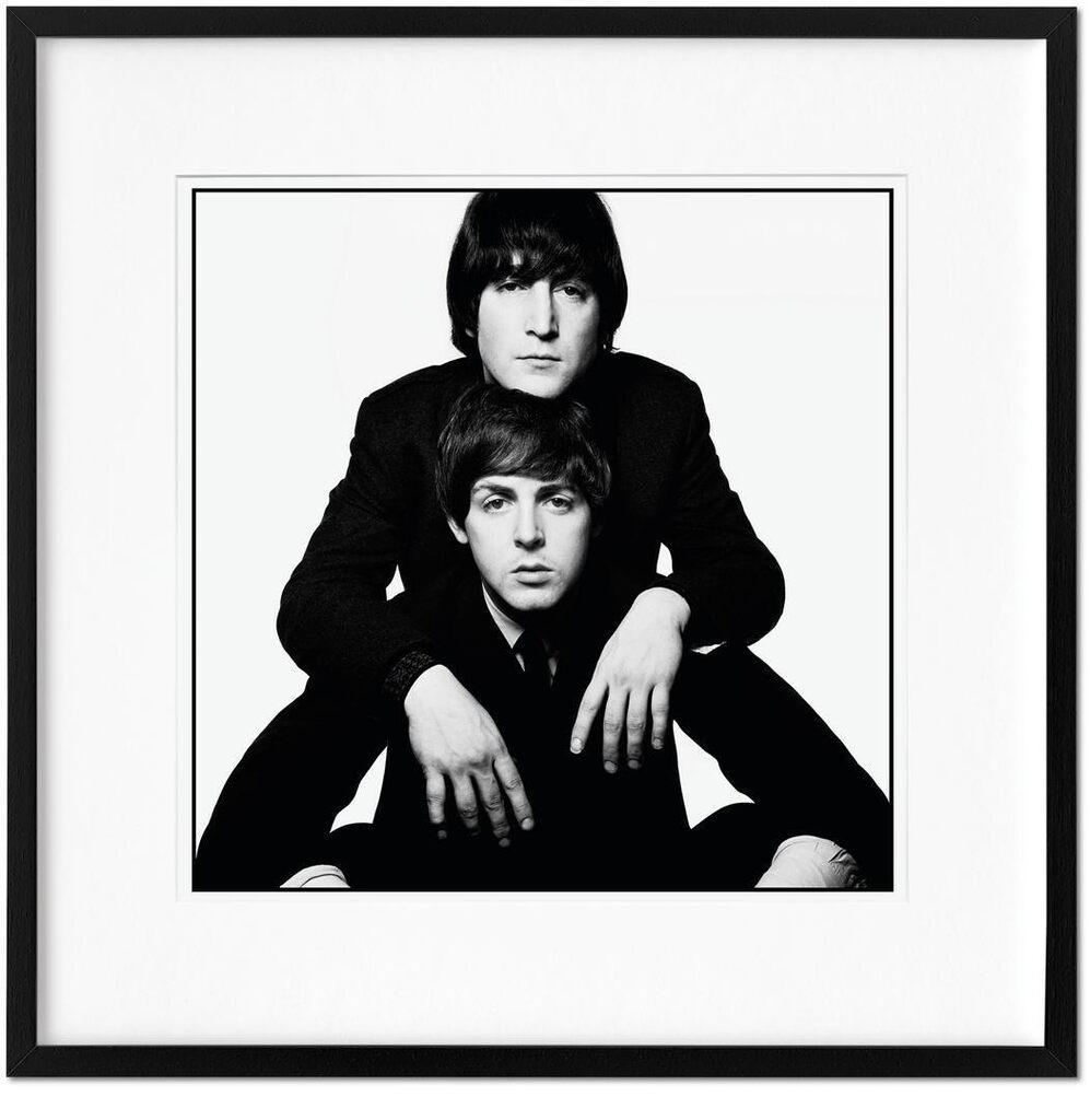 i. John Lennon and Paul McCartney; ii. Mick Jagger; iii. Andy Warhol; iv. Jean Shrimpton