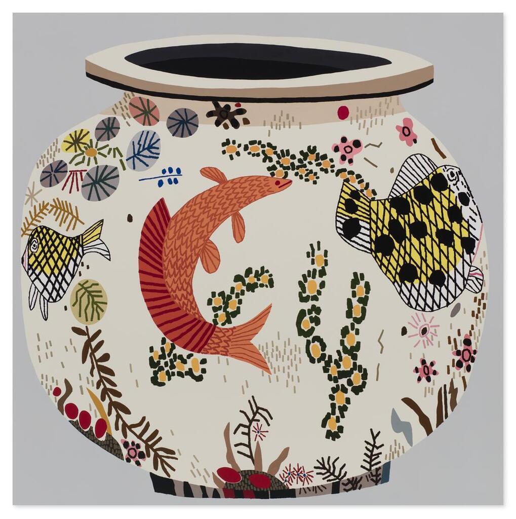 Jonas Wood, M.S.F. Fish Pot #7