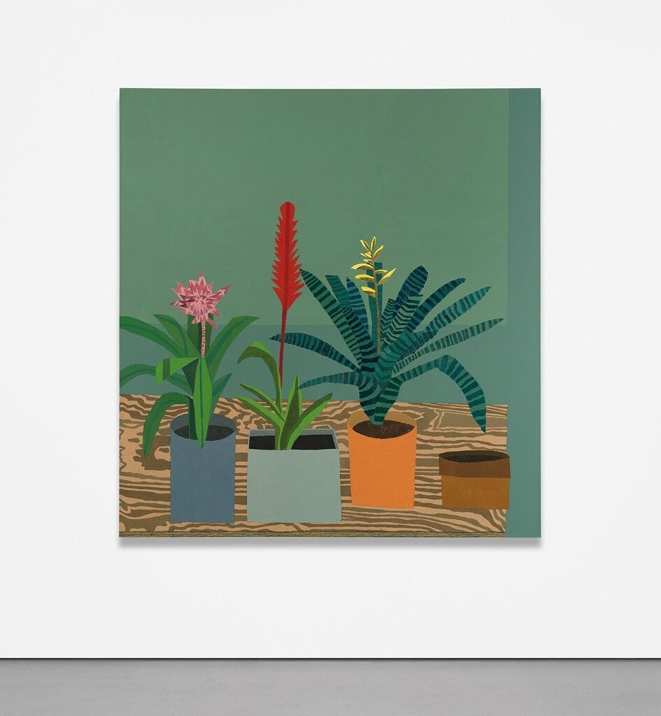 Jonas Wood, Small Green 84