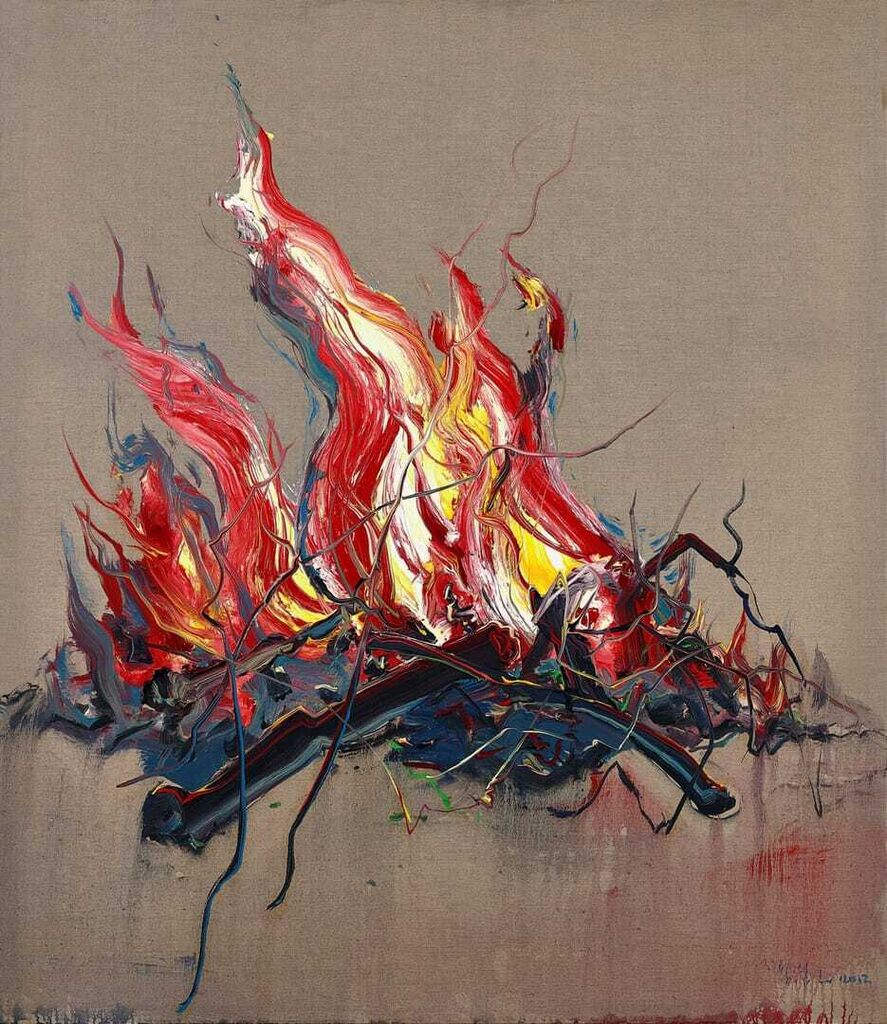 Zeng Fanzhi, Fire 2012-1513