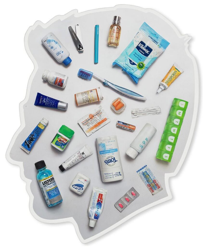 Self-Portrait (Toiletries)