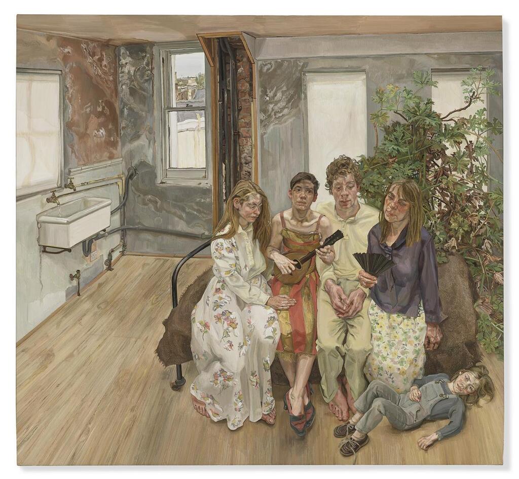 Large Interior, W11 (after Watteau)