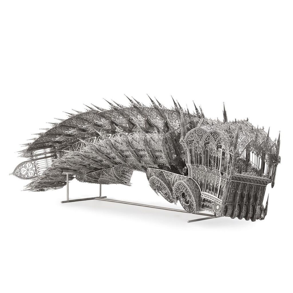 Twisted Dump Truck (scale model 1:5)