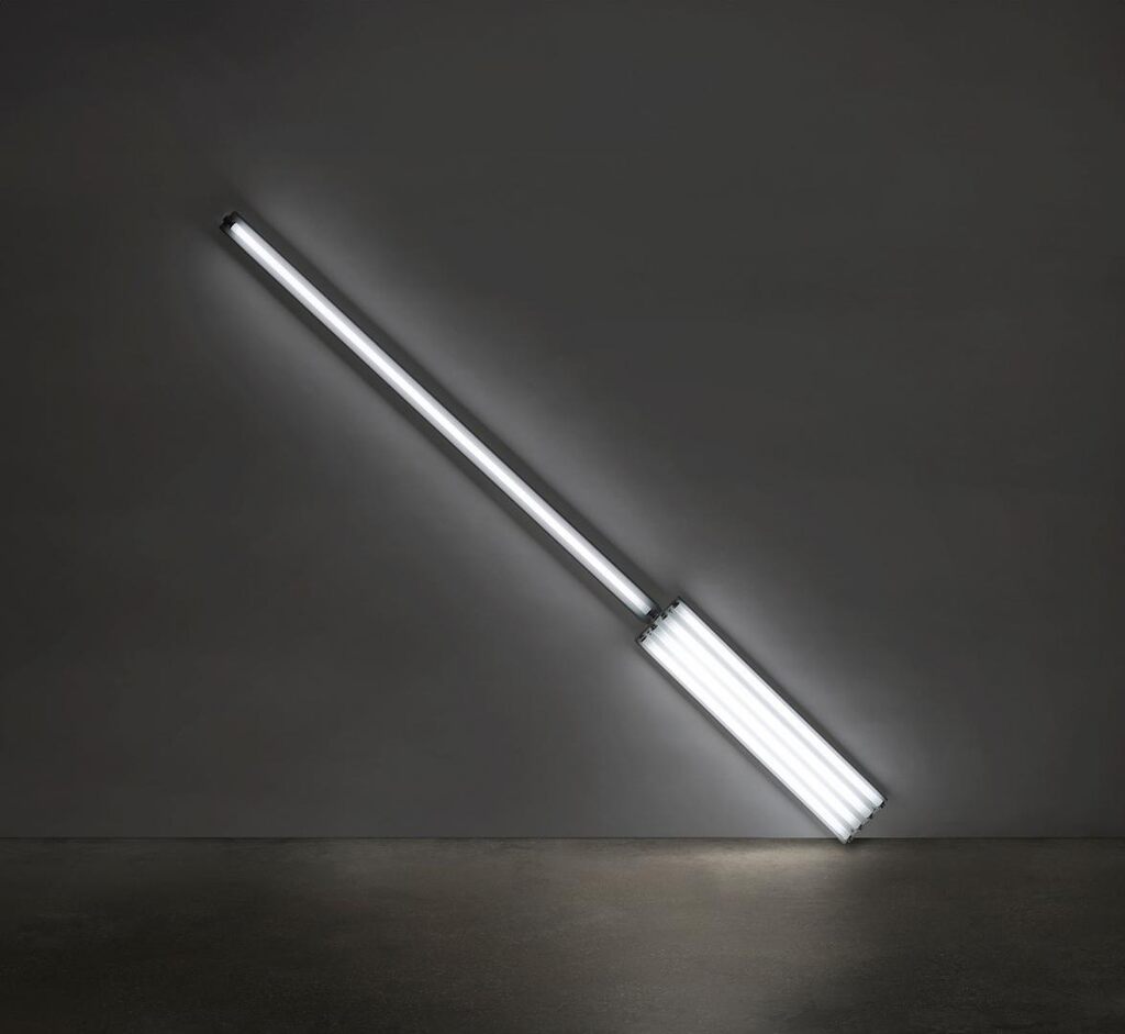 Dan Flavin, Alternate diagonals of March 2, 1964 (to Don Judd)