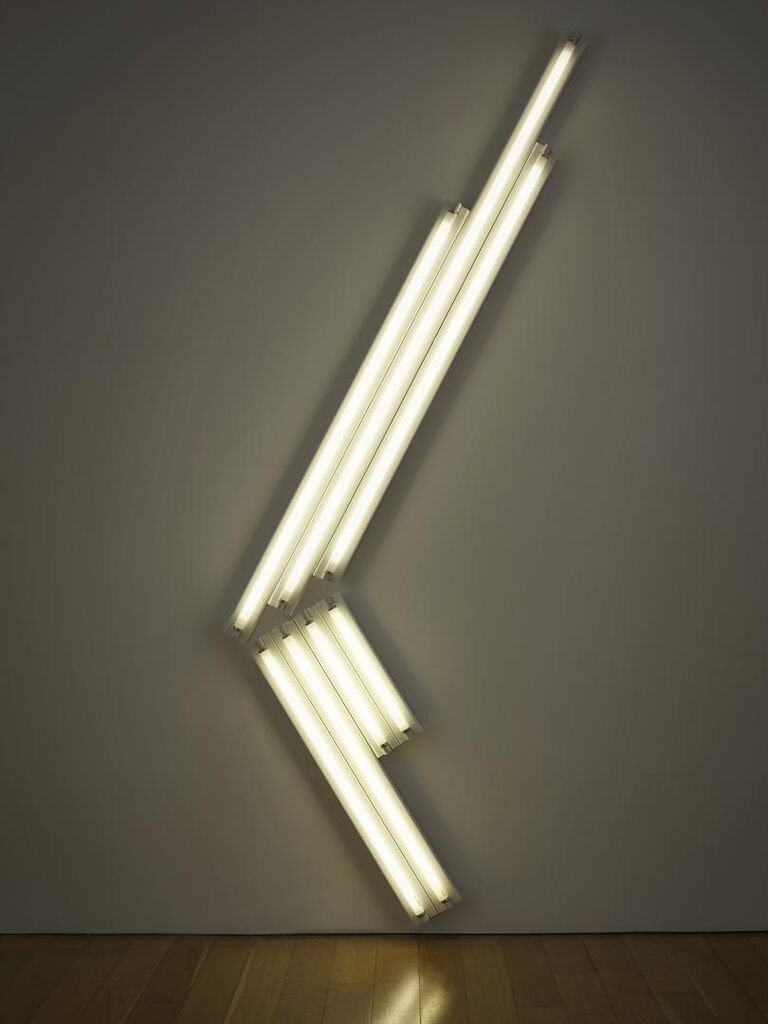 Dan Flavin, "monument" for V. Tatlin