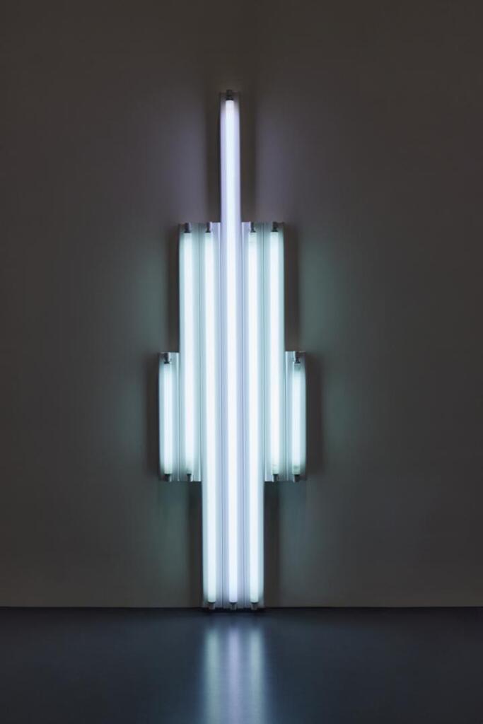 Dan Flavin, "monument" for V. Tatlin