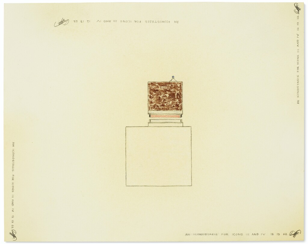 An Iconostasis for Icons III and IV