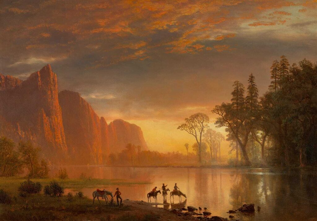 Mirror Lake (Yosemite Valley, Sunset)