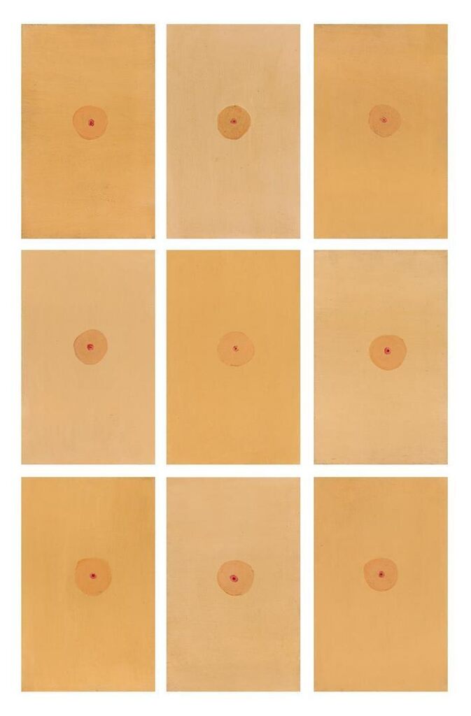 9 Little Flesh Paintings