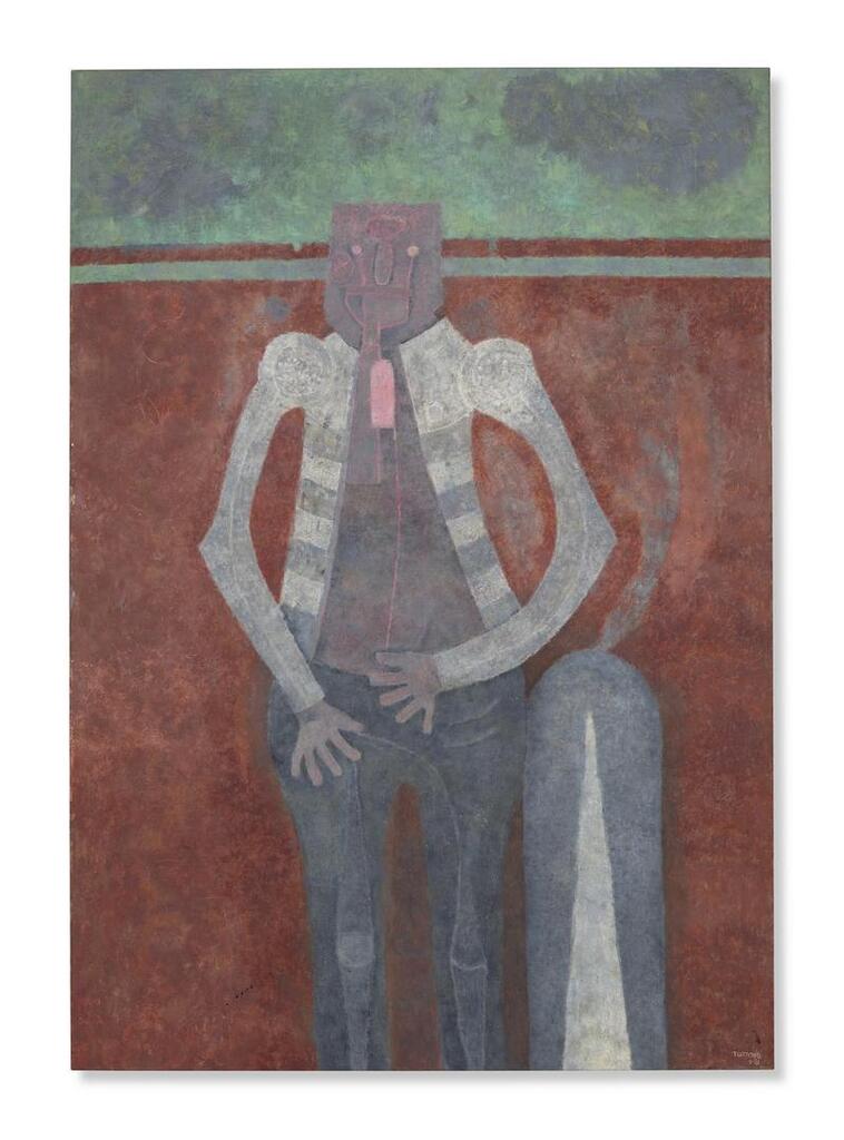 Hombre contra el muro (also known as Personaje)