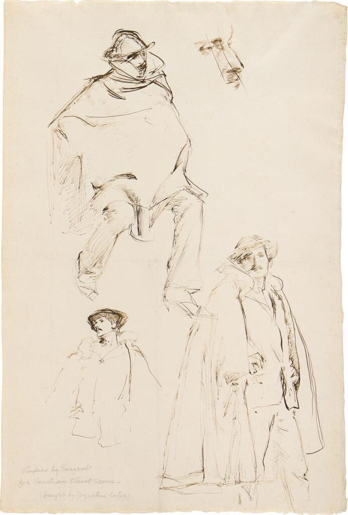Studies of Venetian Male Models