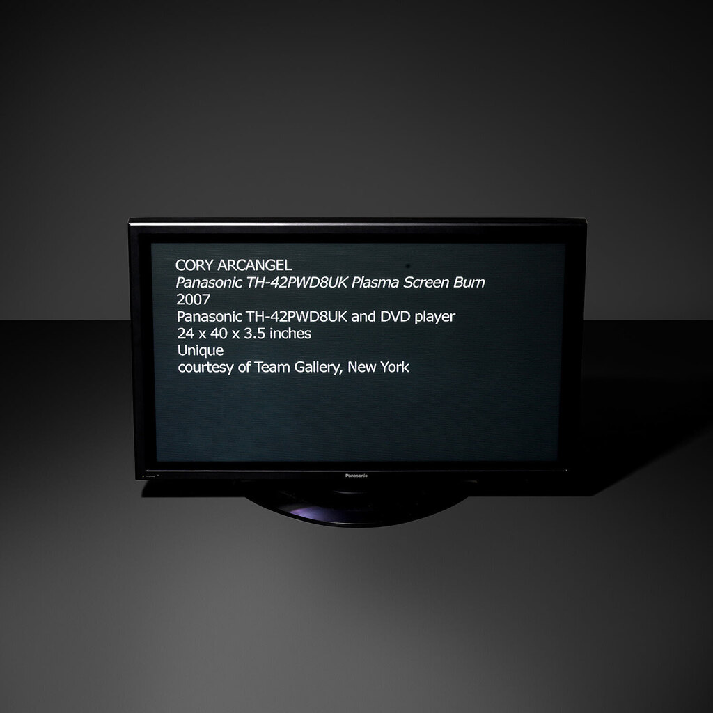 Panasonic TH-42PWD8UK Plasma Screen Burn