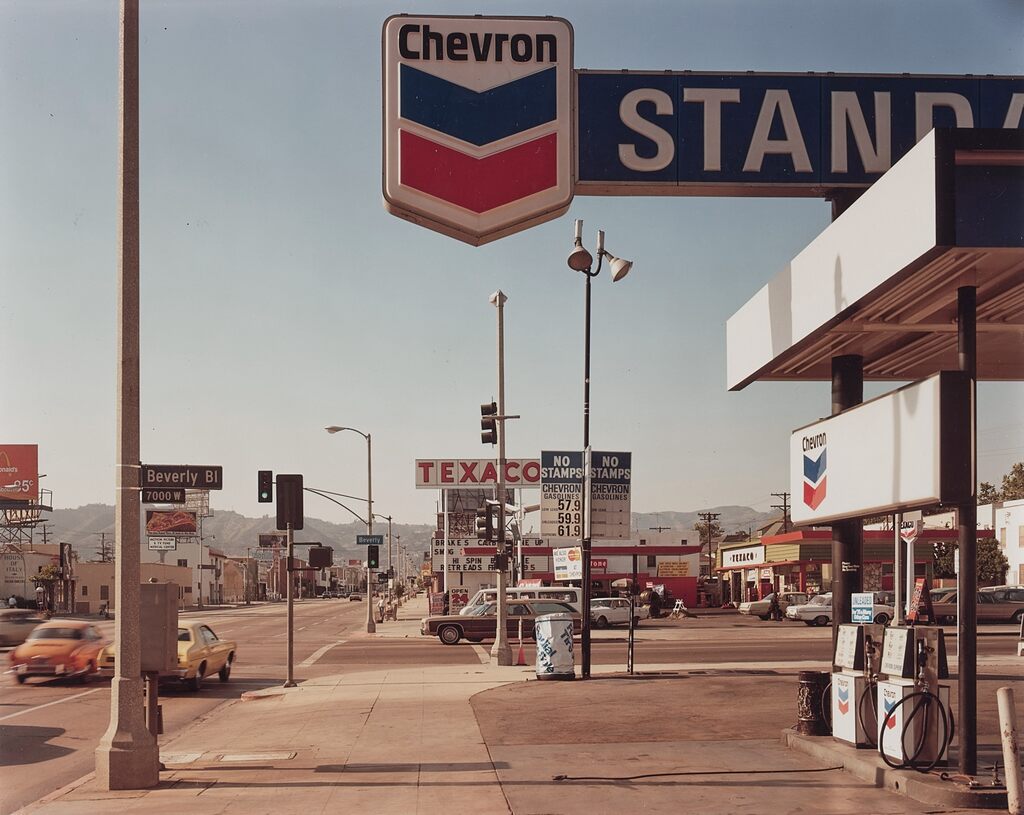 'La Brea Ave + Beverly Blvd, Los Angeles, California, 6/21/1975'