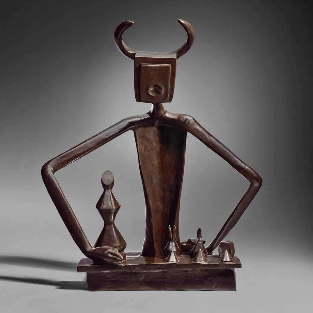 Max Ernst, Le roi jouant avec la reine