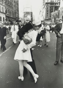 V.J. Day, Times Square, 1945