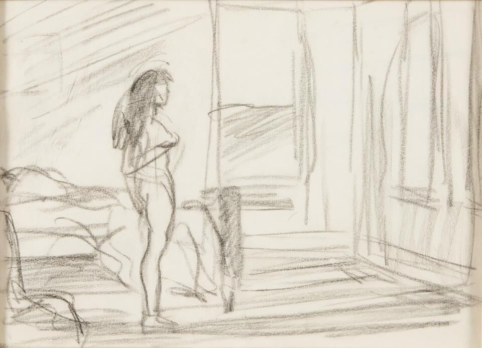 Study for 'A Woman in the Sun'