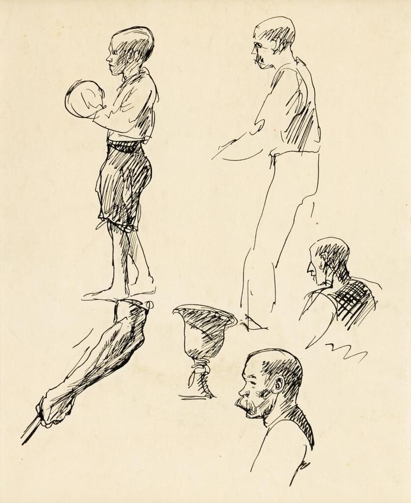 Figure Studies (Pennsylvania Coal Town)