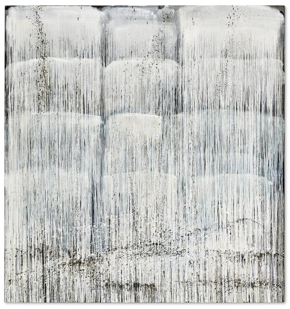 Pat Steir, Waterfall for a Mature Bride