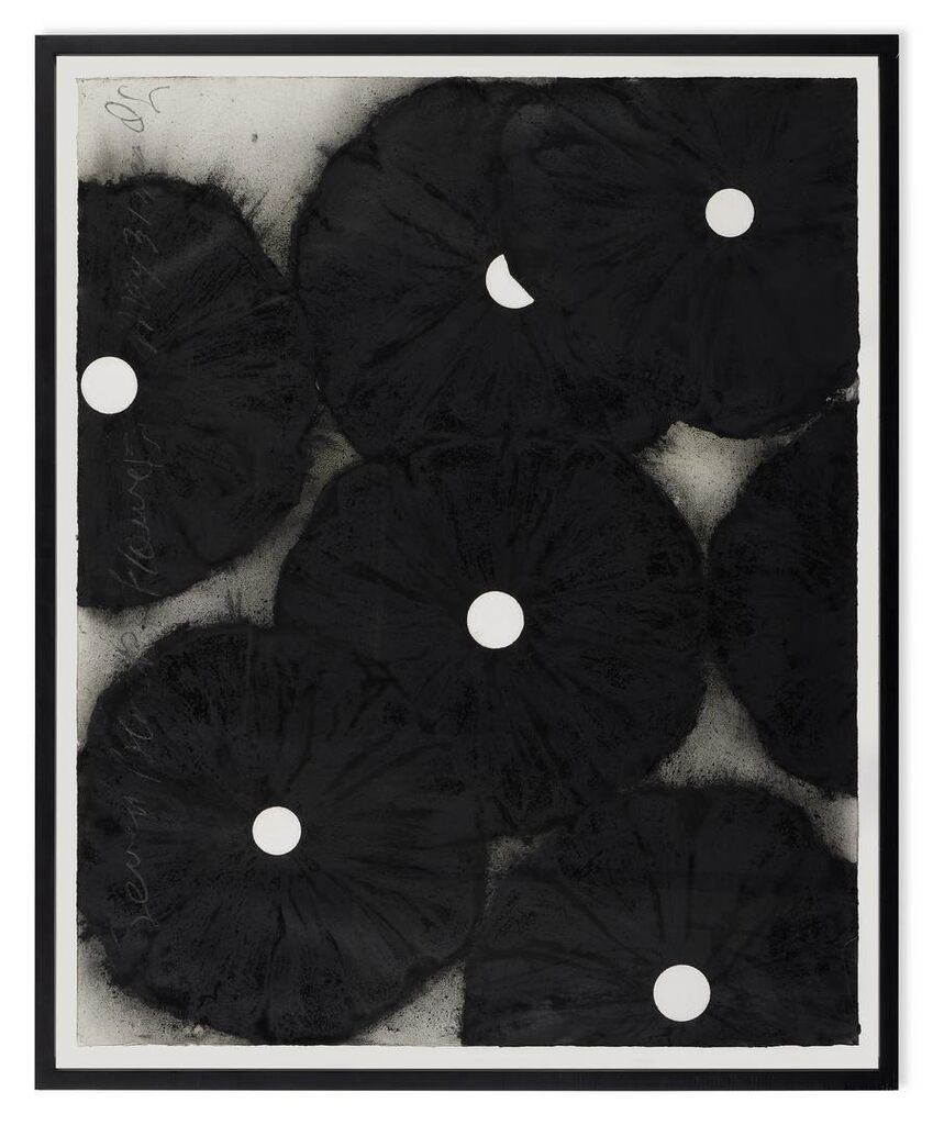 Seven Black Flowers