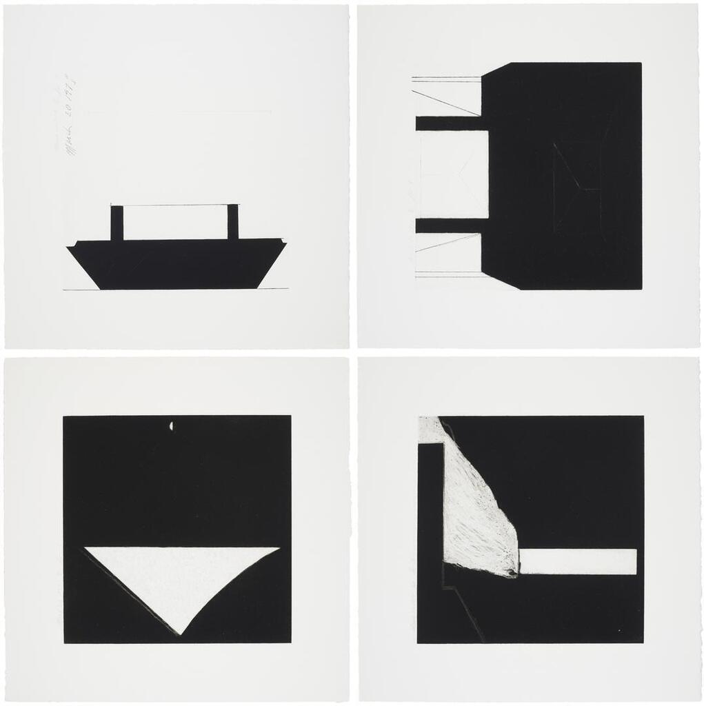 Water under the Bridge: four prints