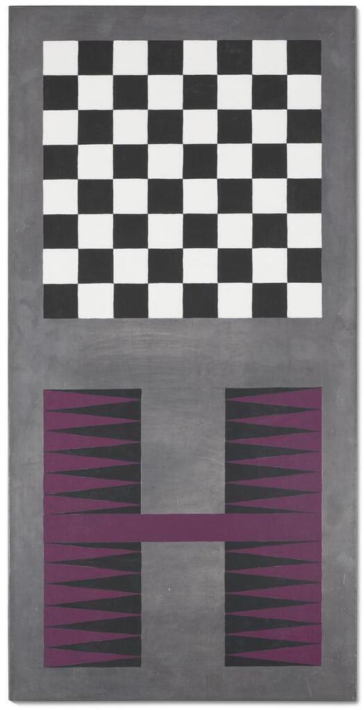 Untitled (Lead Checks/Lead Chevron: 11)