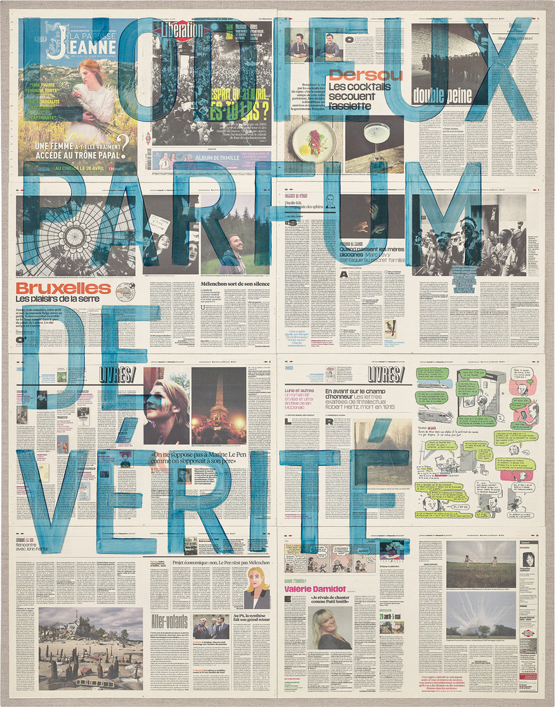 untitled 2017 (l'odieux parfum de verite, liberation, 29-30 avril, 2017)