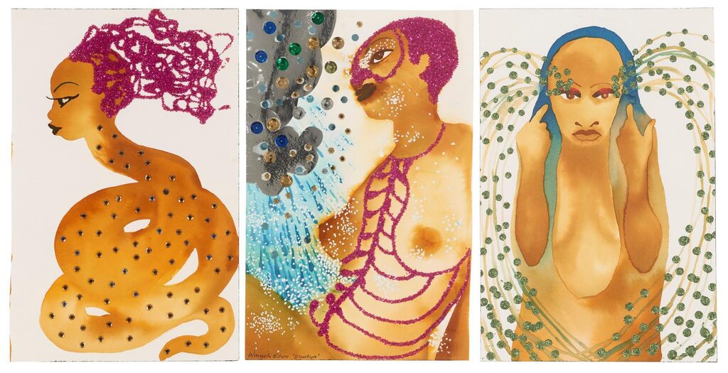 (i) Untitled; (ii) Wambera; (iii) Untitled