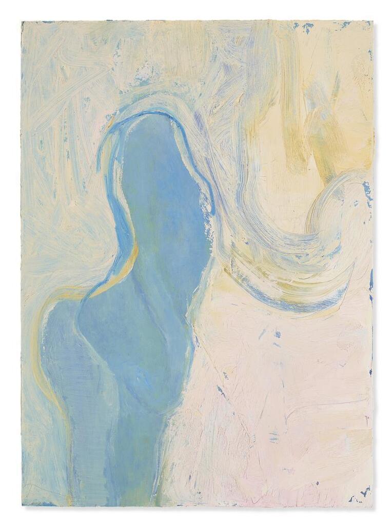 Nude Turning Air Blue I