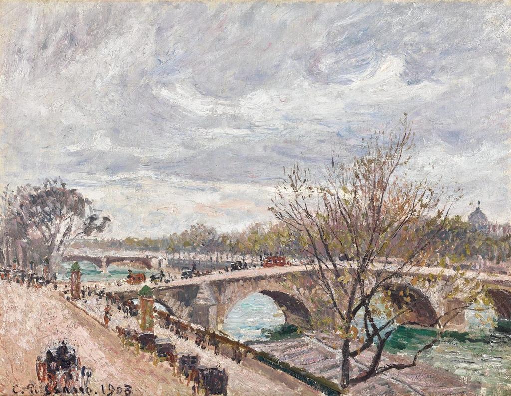 LE PONT-ROYAL, APRÈS-MIDI, TEMPS COUVERT