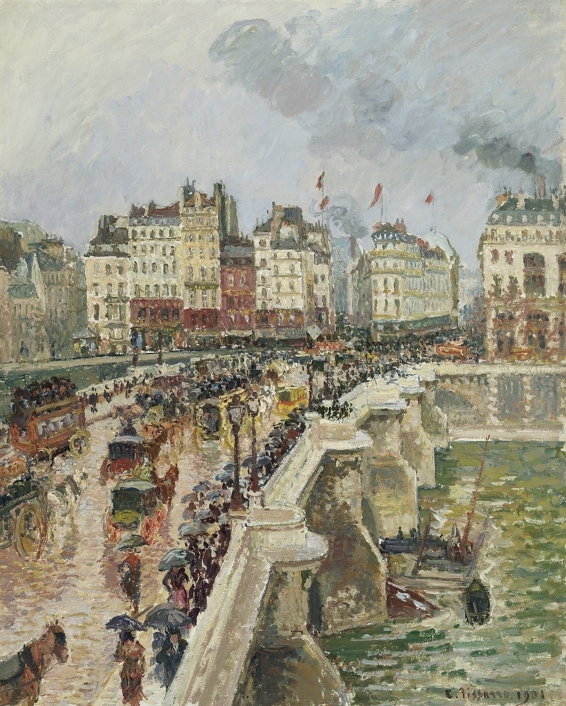 Le Pont-Neuf, après-midi de pluie, 1re série