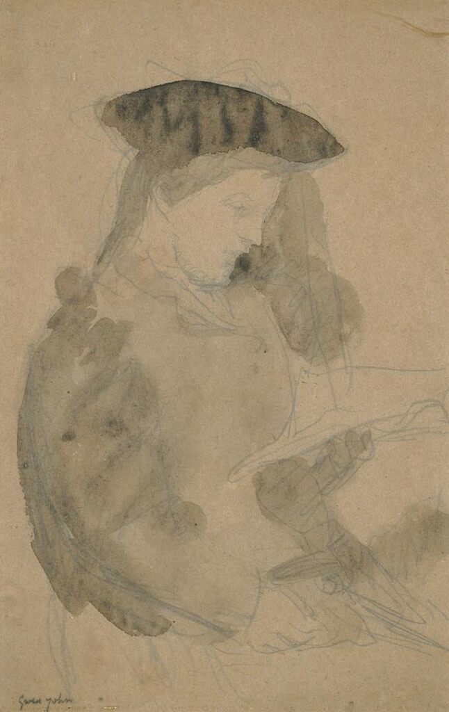 Study of a Girl Reading