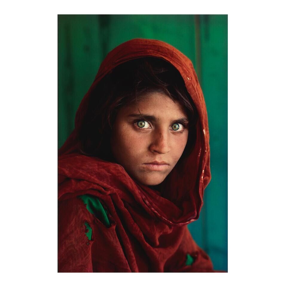 Sharbat Gula, Afghan Girl, Peshawar, Pakistan, 1985