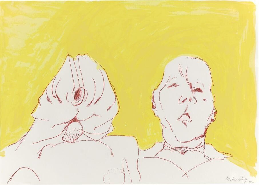 Double self portrait