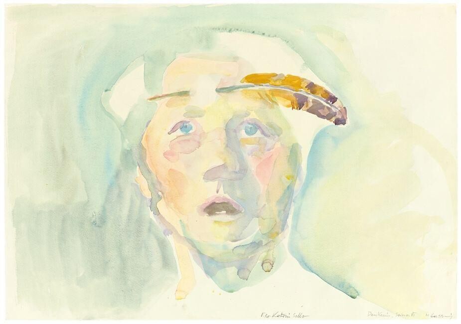 ”Denkerin” (Selbstbildnis)